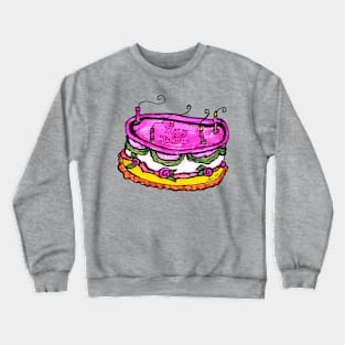 Birth Day Cake Crewneck Sweatshirt